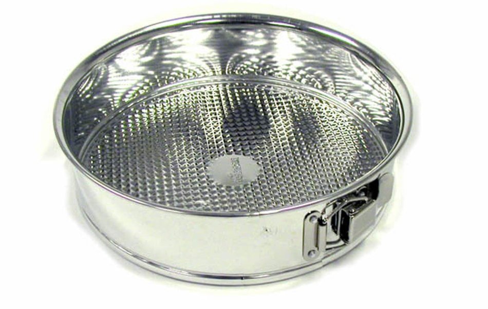 Kitchen, Dining & Bar Quality Deluxe Tin Cheesecake Torte Quiche Springform Pan 9"