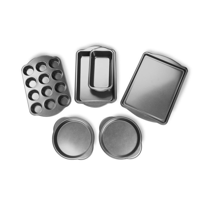 FortheChef's Premium Deluxe Non-Stick 6-Piece Bakeware Set