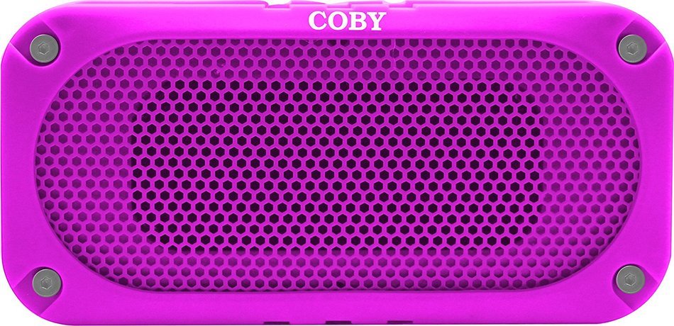 Coby CSBT-302-BLK-P Portable Bluetooth Disc Speaker (Black) N5