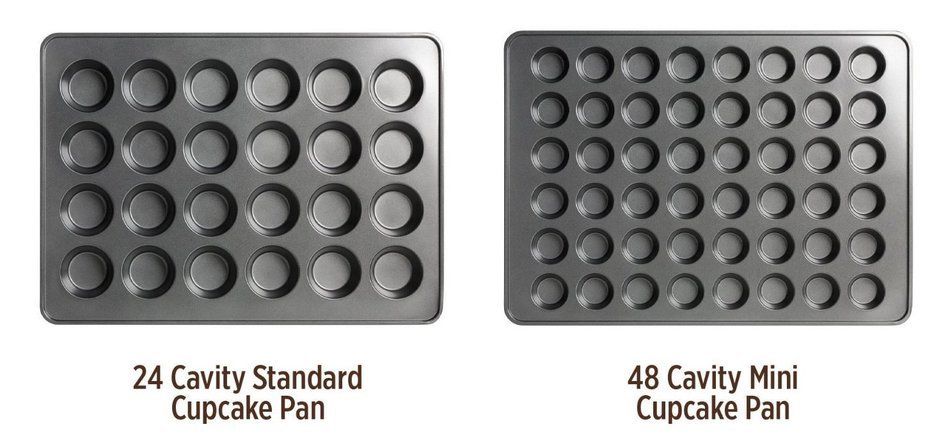 Wilton Perfect Results Premium Non Stick Bakeware Mega Cupcake Bakeware Set, Art. 970665 N2