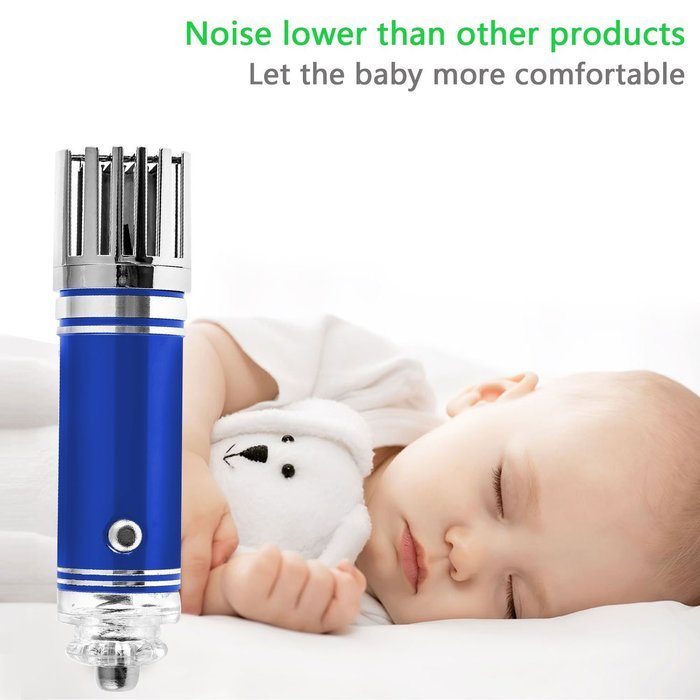 Car Air Purifier, LSoug Mini Air Freshener Ionize Air Purifier - Professional Smoke Smell Dusts Remover, Helps... N7