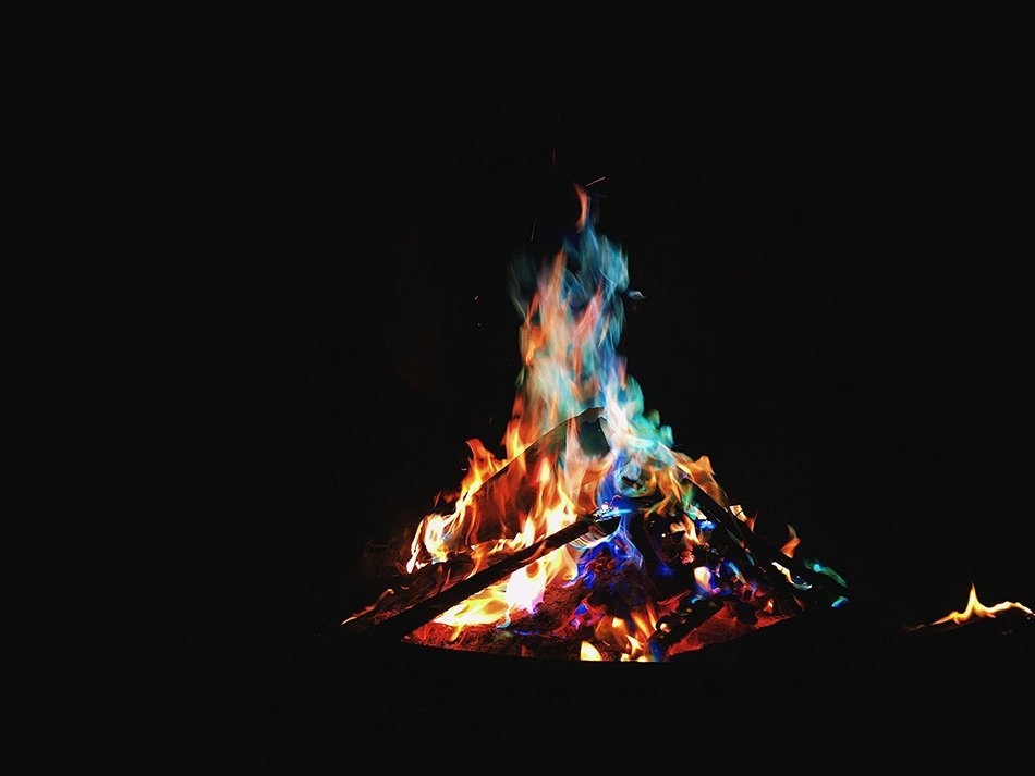 Magical Flames Vibrant & Colorful Flames for Wood Burning Fires (25 Pack) N6