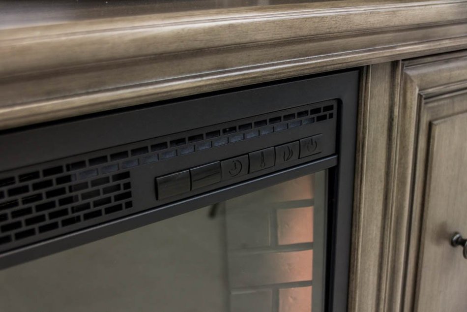 Muskoka 370-148-205 McCrea 53" Media Dark Weathered Grey Finish Electric Fireplace N2