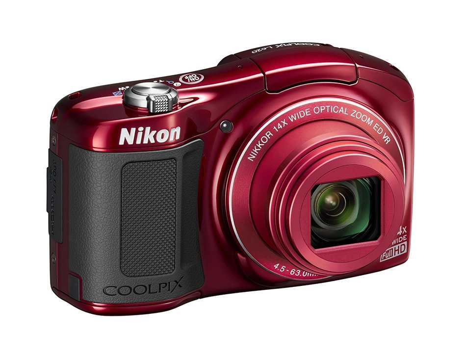 Nikon COOLPIX L620 18.1 MP CMOS Digital Camera with 14x Zoom Lens and Full 1080p HD Video (Black) (Certified Refurbished) N4