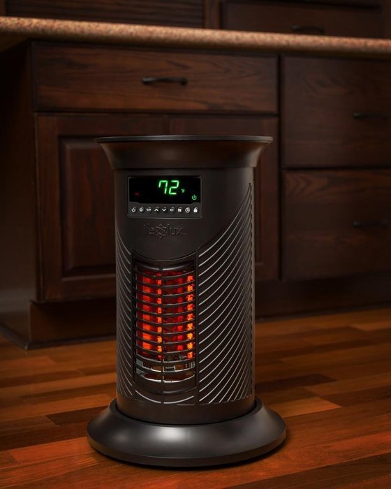 Lifesmart Lifelux Large Room Infrared Tower Space Heater Model LS19-IQH-M