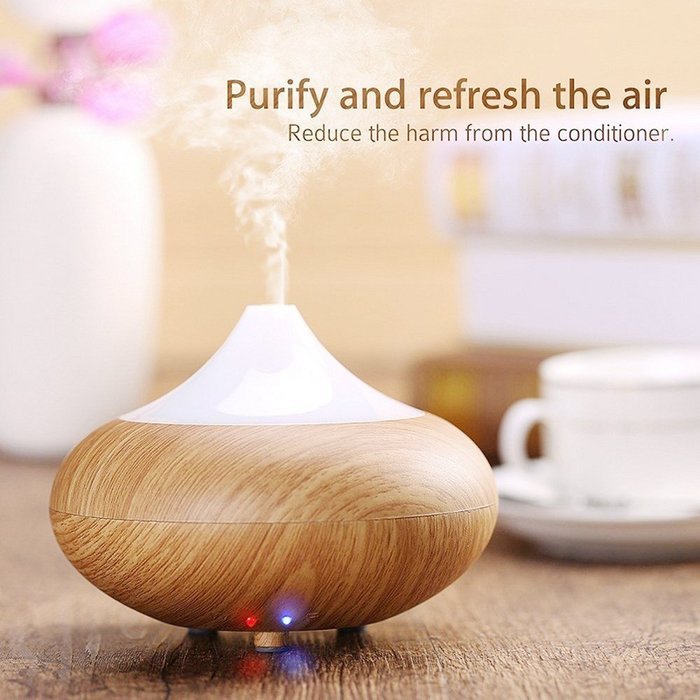 Skycoolwin 3 in 1 Function LED Air Humidifier,Incense Burners Oil Ultrasonic Aroma Diffuser And Air Purifier For... N4