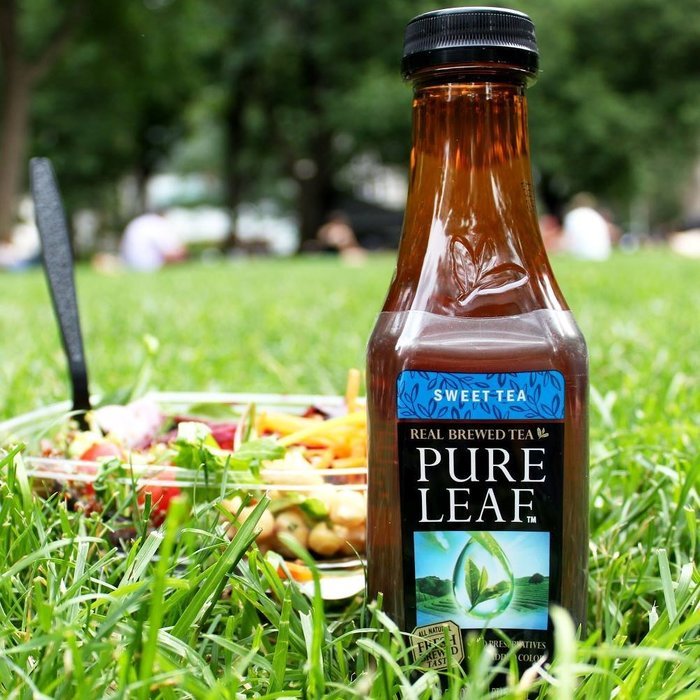 Pure Leaf Iced Tea, Sweet Tea, Real Brewed Tea, 18.5 Ounce Bottles (Pack of 6) N2