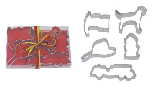R & M Fire Truck 5 Piece Cookie Cutter Set
