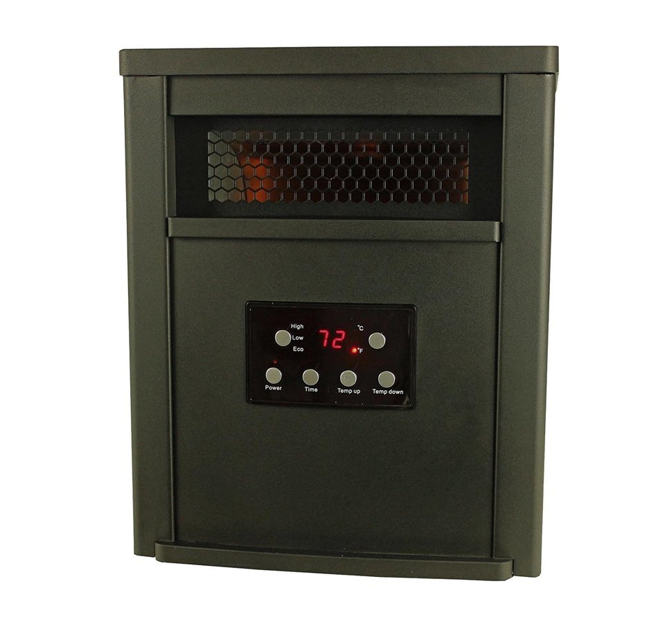 (2) LifeSmart LifePro 6 Element 1500W Electric Infrared Heaters