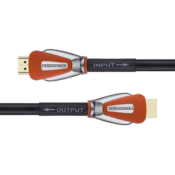 FORSPARK 5ft 4K-HDMI 2.0 Ultra Premium High Speed HDMI Cable,CL3，26AWG with Ethernet,Support 3D 4K 1080P ,Orange... N14
