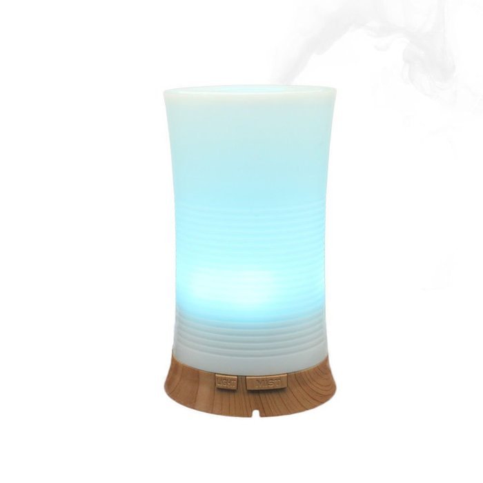 Glowseen 100ml Ultrasonic Aroma Essential Oil Diffuser Cool Mist Humidifier for Office Home Bedroom Living Room... N2