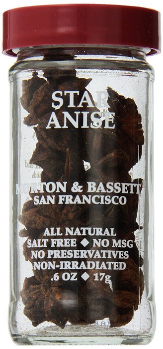 Morton & Bassett Anise, .6-Ounce Jars (Pack of 3) N2