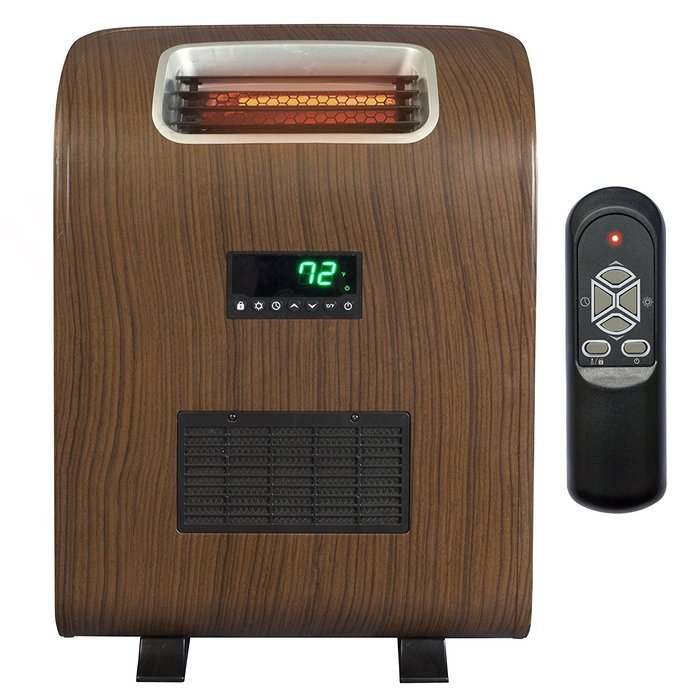 Lifesmart 2 Element Compact Infrared Electric Heater N6