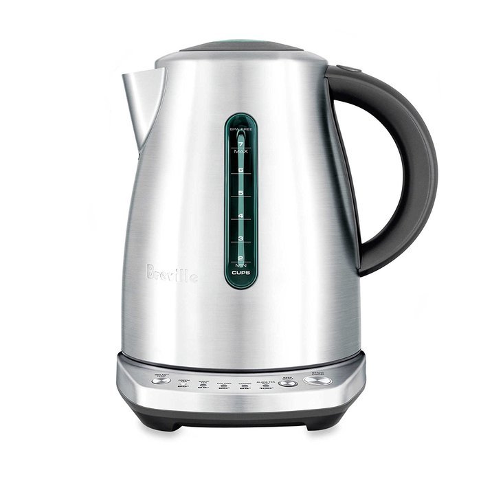 Breville Temperature Select Stainless Tea Kettle (5 Programmed Settings)