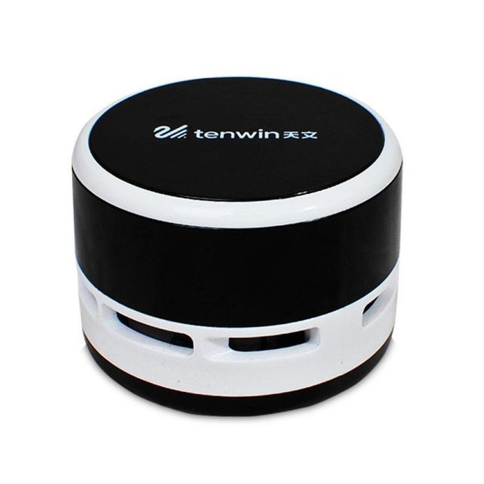 FTXJ Creative New Cute Mini Corner Desk Table Dust Vacuum Cleaner Sweeper (black)