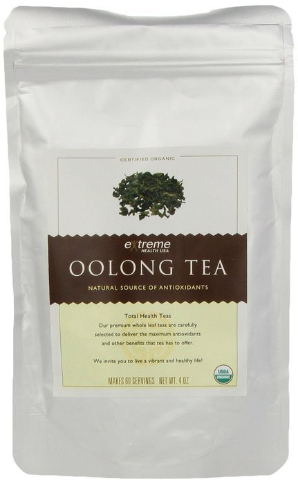 Extreme Health USA Extreme Health's Organic Oolong Tea, Total Health Loose Leaf Tea, 4 Ounce Pouch