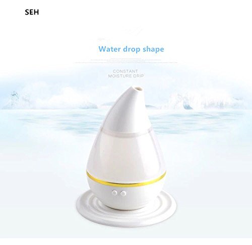 SEH- Air Humidifier.Essential Oil Diffuser,250ml USB Aroma Essential Oil Cool Mist Humidifier with Adjustable... N5