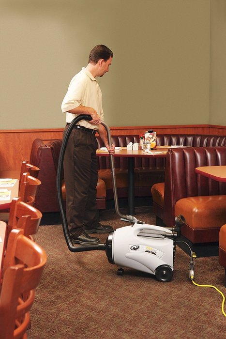 ProTeam Canister Vacuum Cleaner, ProVac CN Vacuum Canister with Restaurant Tool Kit / Canister Vacuum Attachments... N4
