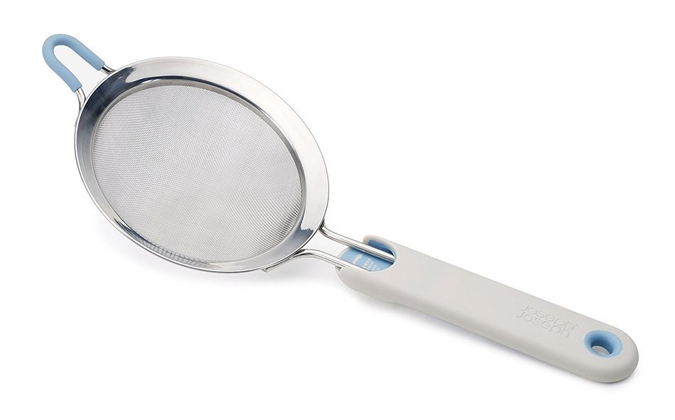 Joseph Joseph Shake It Self Tapping Sieve, Large, Grey N10
