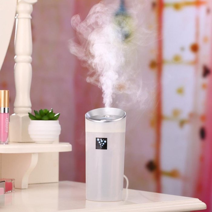DZT1968 Car Family expenses Anion Humidifier Air Purifier Freshener With USB Interface (blue) N2