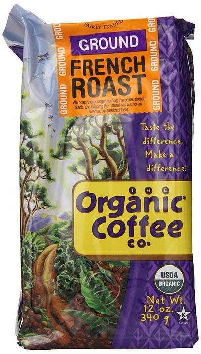 ORGANIC COFFEE CO COFFEE GRND FT FRENCH ORG, 12 OZ N3
