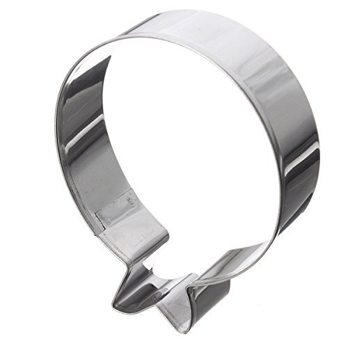 Stainless Steel Balloon Round Cake Cookie Cutter Baking Biscuit Decoration Mould shopping N5