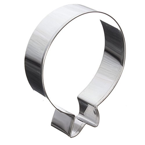 Stainless Steel Balloon Round Cake Cookie Cutter Baking Biscuit Decoration Mould shopping N6