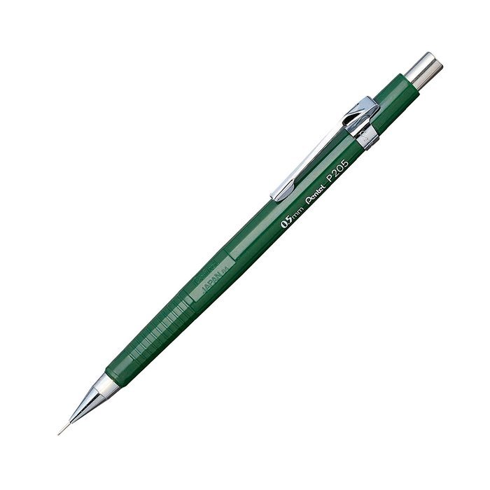 Pentel Sharp Automatic Pencil, 0.9mm Lead Size, Yellow Barrel, Box of 12 (P209G) N2