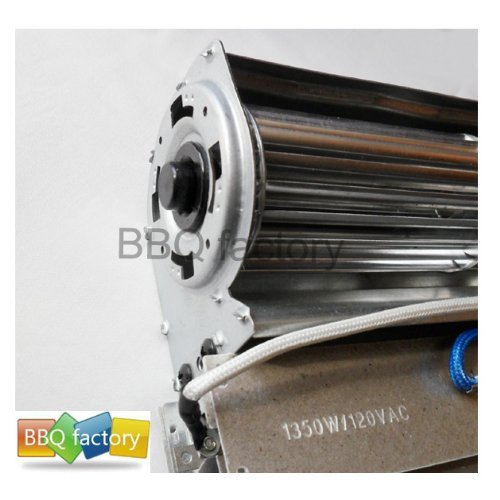 bbq factory Replacement Fireplace Fan Blower + Heating Element for Heat Surge Electric Fireplace N4