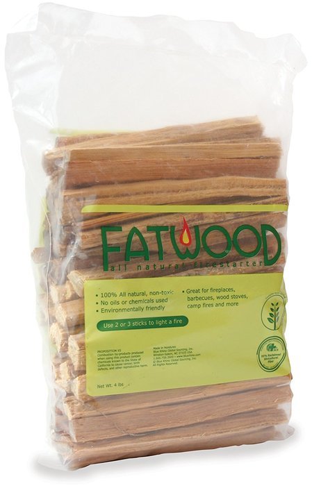 Uniflame, C-1791, 4 Pounds Fatwood In Poly Bag