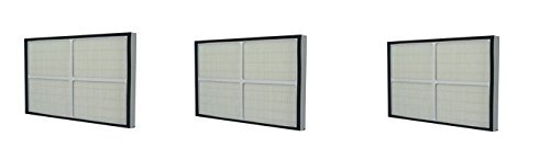 3 pack Replacement HEPA filter for Hunter 30938 QUIET FLO models 30115, 30145, 30170, 30175, 30185 by LifeSupplyUSA