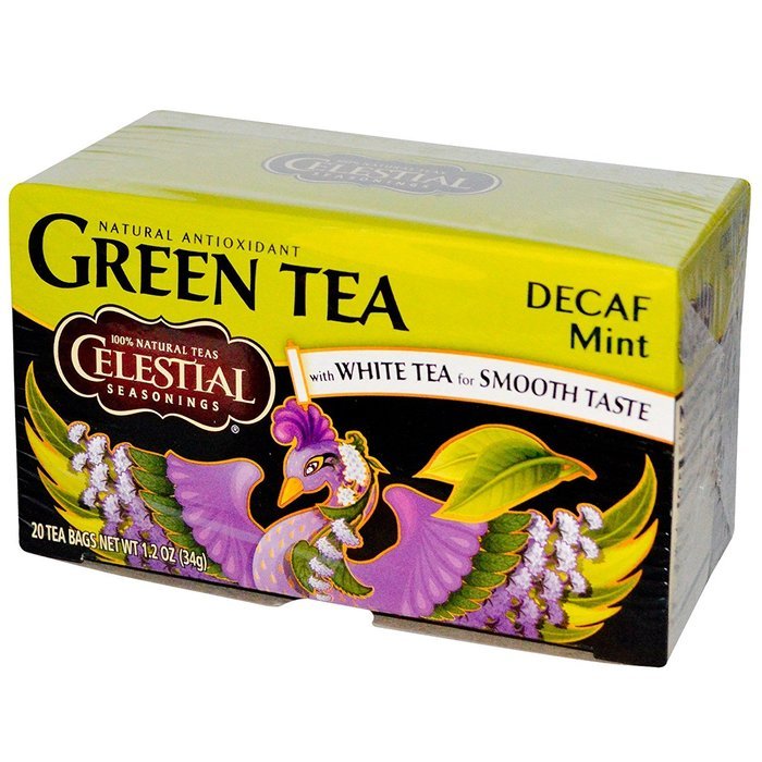 Celestial Seasonings Decaf Mint Green Tea Bags - 20 ct