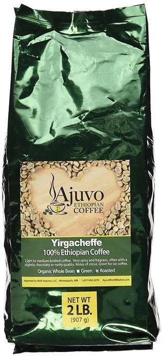 Ethiopian Yirgacheffe Coffee - Roasted (1 lb. Ground)