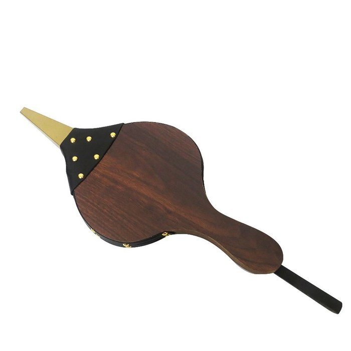 Boone Hearth Vintage-Style Fire Bellow (Engraved Ebony Finish) N5