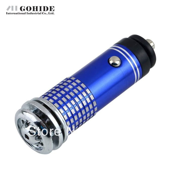 Gohide Selling In Single Piece Mini Auto Car Fresh Air Purifier Oxygen Bar Freshers Ozone Car Ionic Air Cleaner...