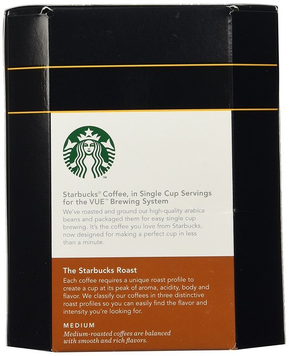 Starbucks House Blend Coffee Keurig Vue Portion Pack, 32 Count N3