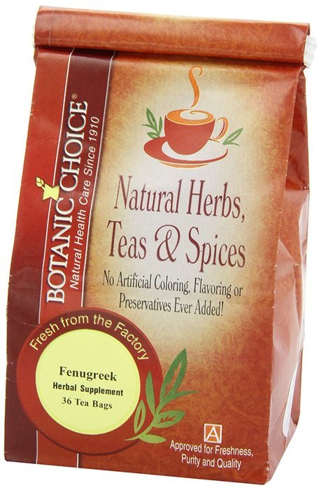 Botanic Choice Fenugreek, 36 Tea bags (Pack of 3) N4