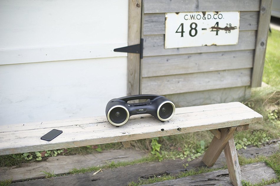 TDK Lor Bluetooth Wireless Speaker Mega Base Boom Box Tw153 N7