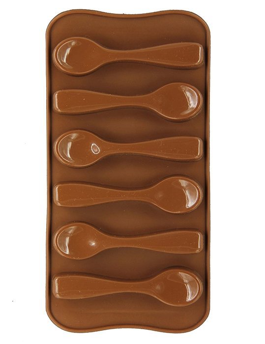 Spoon Cavity Silicone Chocolate Candy and Gummy Mold Cake Decoration Mold Tools 2525