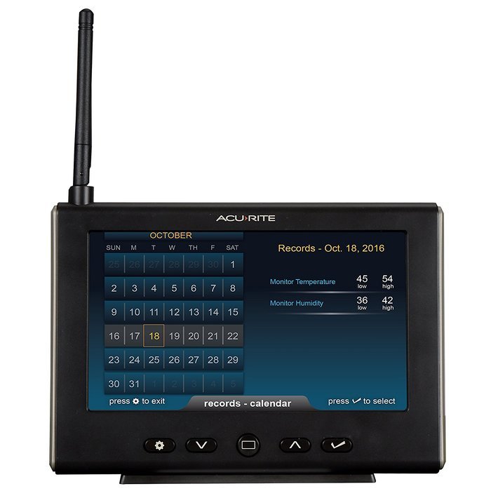 AcuRite 01039M HD Multi-Sensor Display & 3-Sensor Temperature and Humidity Remote Monitoring System