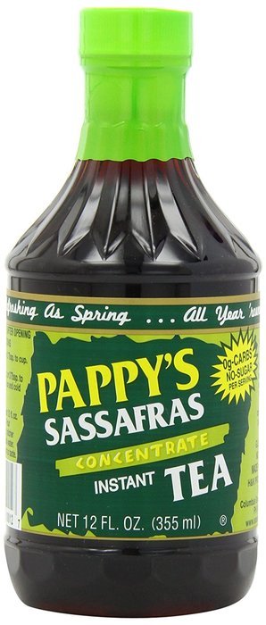 Pappy's Sassafras Concentrate Instant Tea, 12-Ounce Bottles (Pack of 6) N2
