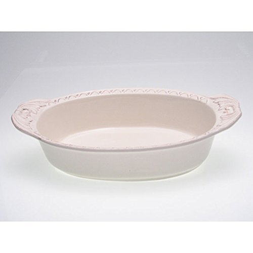 Certified International Firenze Ivory 4-quart Oval Baking Dish