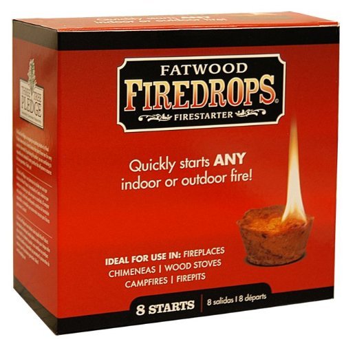 Fatwood Firestarter 8808 8 Count Fire Drop Starters