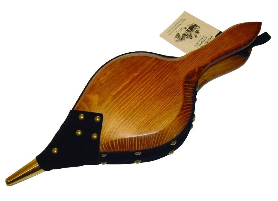 Johnny Beard Company #1060 Round Back American White Pine Bellows Leather Trim 7.5 Inch x 21 Inch