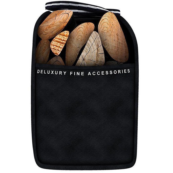 Firewood Carrier - Deluxury Fireplace Accessories: Max Load Canvas Log Tote and Bag N6