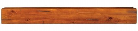 Pearl Mantels 496-72 Lexington Natural Unfinished 72" Mantel Shelf