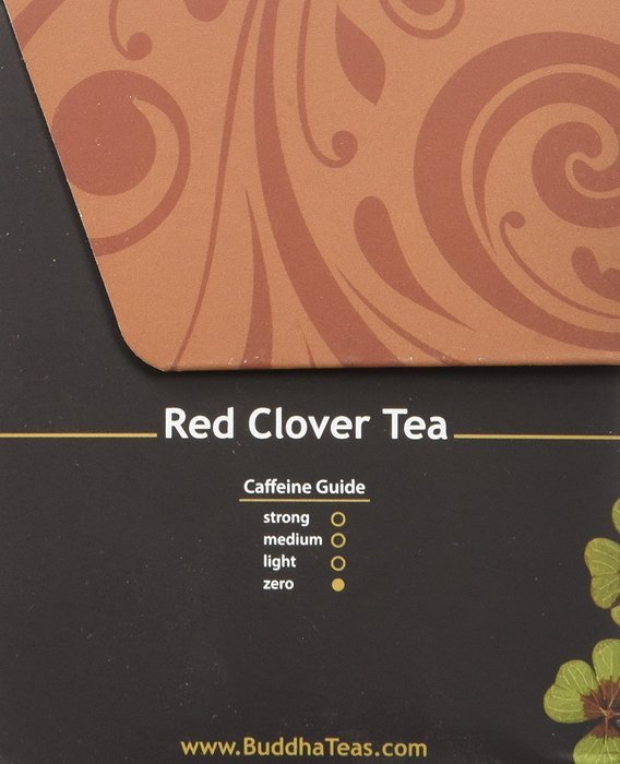 Red Clover Tea - Organic Herbs - 18 Bleach Free Tea Bags N2