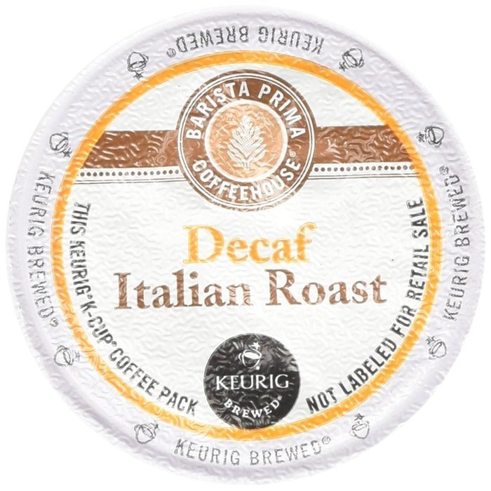 Keurig, Barista Prima Coffeehouse, Italian Roast Decaf Coffee, K-Cup packs, 48-Count N2