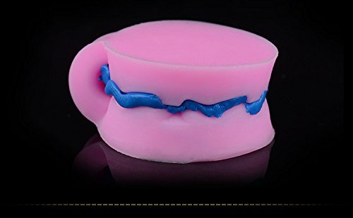 AnnyMart&reg; DIY Cherry Blossom Silicone Fondant Cake Mold Embossing Flower Chocolate Icing Candy Decorating Mould