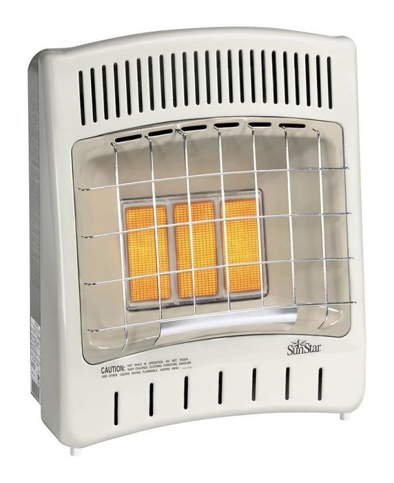 SunStar Liquid Propane Infrared Heater (Thermostat Temperature Control)